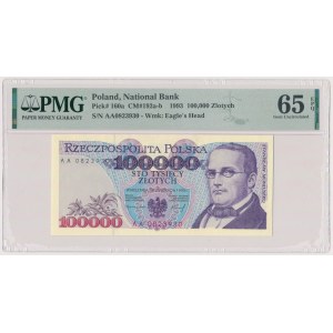 100.000 zł 1993 - AA