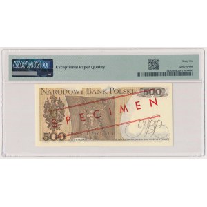 500 zł 1979 - WZÓR - AZ 0000000 - No.0257