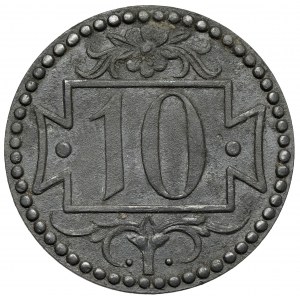 Gdańsk, 10 fenigów 1920 cynk - 56 perełek