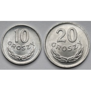 10 i 20 groszy 1965-1967 - zestaw (2szt)