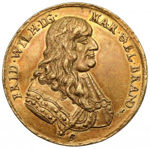 Prusy, Fryderyk Wilhelm, 5 dukatów 1656 - medal Bitwa pod Warszawą (Höhn)
