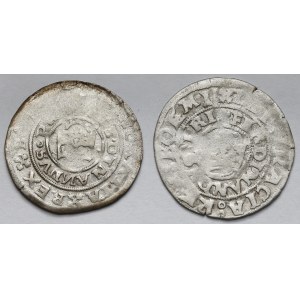 Czechy, Ferdynand I Habsburg (1526-1564) Grosz praski - zestaw (2szt)