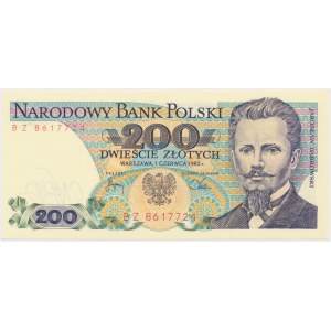 200 zł 1982 - BZ