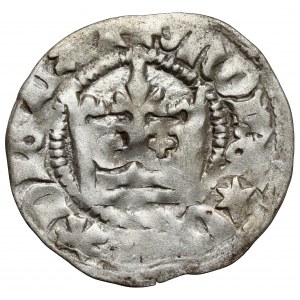 Władysław II Jagiełło, Półgrosz Kraków - typ 7 - bez znaku