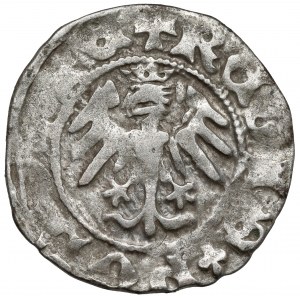 Władysław II Jagiełło, Półgrosz Kraków - typ 17 - znaki F‡