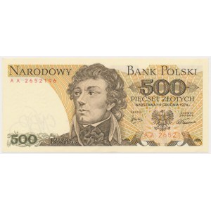 500 zł 1974 - AA