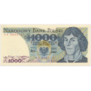 1.000 zł 1975 - AA