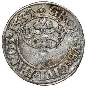 Zygmunt I Stary, Grosz Gdańsk 1534