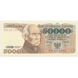 50.000 zł 1989 - AD