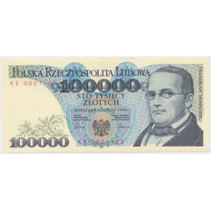 100.000 zł 1990 - AE