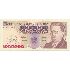 1 mln zł 1993 - A