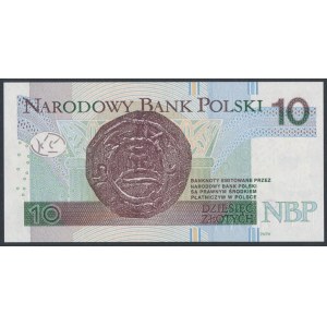 10 zł 2016 - CL - 1234321 - radarowy - rosnąco malejący - PIĘKNY
