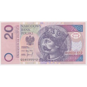 20 zł 1994 - GS