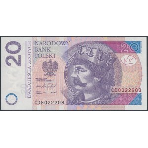 20 zł 2016 CD - 8022208 - radarowy
