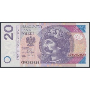 20 zł 2016 CD - 8282828 - radarowy
