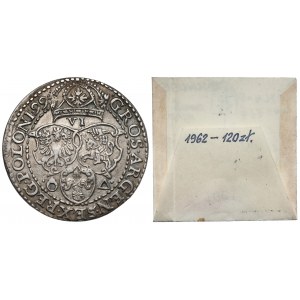 Zygmunt III Waza, Szóstak Malbork 1599 - duża głowa - ex. Kałkowski