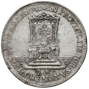 August III Sas, Dwugrosz wikariacki 1741
