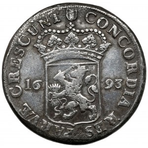 Niderlandy, Holland, Silver ducat 1693 - z wraku