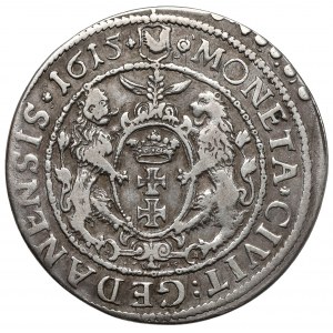 Zygmunt III Waza, Ort Gdańsk 1615 - typ II - nieopisany