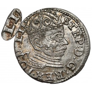 Stefan Batory, Trojak Ryga 1583 - LI zamiast L