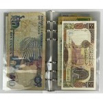 Świat, Monety i Banknoty, Zestaw MIX - w klaserze