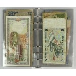 Świat, Monety i Banknoty, Zestaw MIX - w klaserze