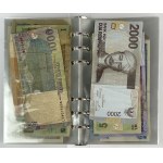 Świat, Monety i Banknoty, Zestaw MIX - w klaserze
