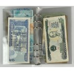 Świat, Monety i Banknoty, Zestaw MIX - w klaserze