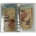 Świat, Monety i Banknoty, Zestaw MIX - w klaserze