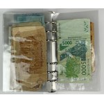 Świat, Monety i Banknoty, Zestaw MIX - w klaserze