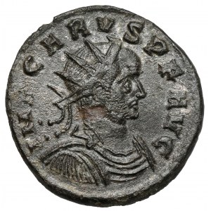 Karus (282-283 n.e.) Antoninian, Ticinum - rzadki