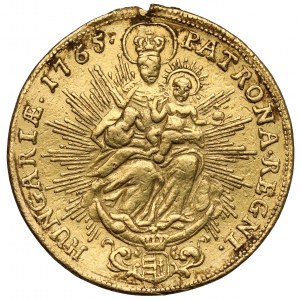 Węgry, Maria Teresa, 2 dukaty 1765 KB, Kremnica