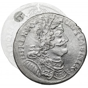 Jan II Kazimierz, Ort Wschowa 1655 MW - bardzo rzadki