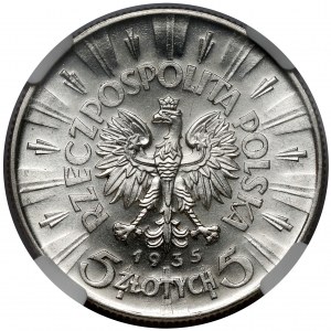 Piłsudski 5 złotych 1935