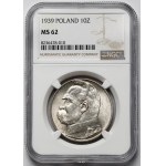 Piłsudski 10 złotych 1939