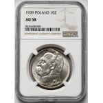 Piłsudski 10 złotych 1939