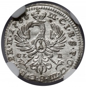 Brandenburg-Bayreuth, Friedrich III, Krajcar 1753 CLR