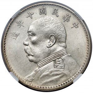 Chiny Republika, Shikai, Yuan / Dolar rok 10 (1921)