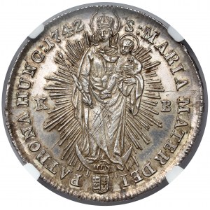 Węgry, Maria Teresa, Półtalar 1742-B, Kremnica