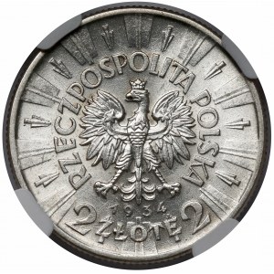 Piłsudski 2 złote 1934