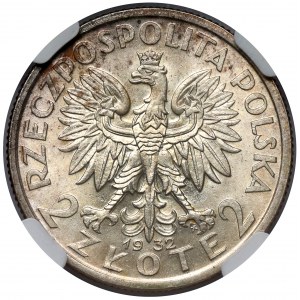 Głowa Kobiety 2 złote 1932