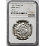 Sobieski 10 złotych 1933