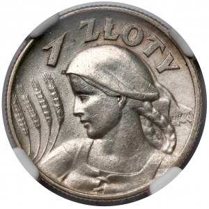 Kobieta i kłosy 1 złoty 1925