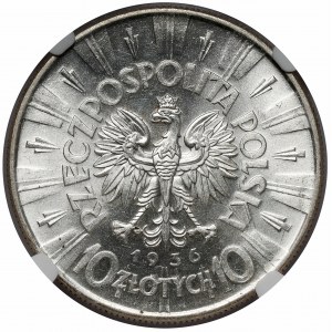 Piłsudski 10 złotych 1936