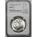 Piłsudski 10 złotych 1936