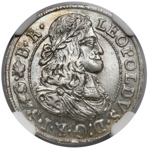 Austria, Leopold I, 3 krajcary 1674, Hall
