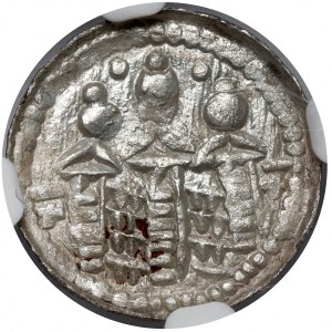 Bolesław II Śmiały, Denar królewski - +Z+ - piękny