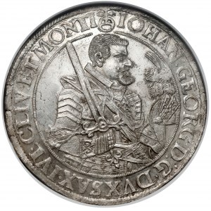 Saksonia, Johann Georg I, Talar 1635 CM, Drezno