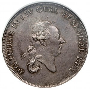 Kurlandia, Piotr Biron, Talar Mitawa 1780