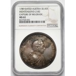 Austria, Józef II, Medal 1789 - Ernst Gideon Freiherr von Laudon - zdobycie Belgradu